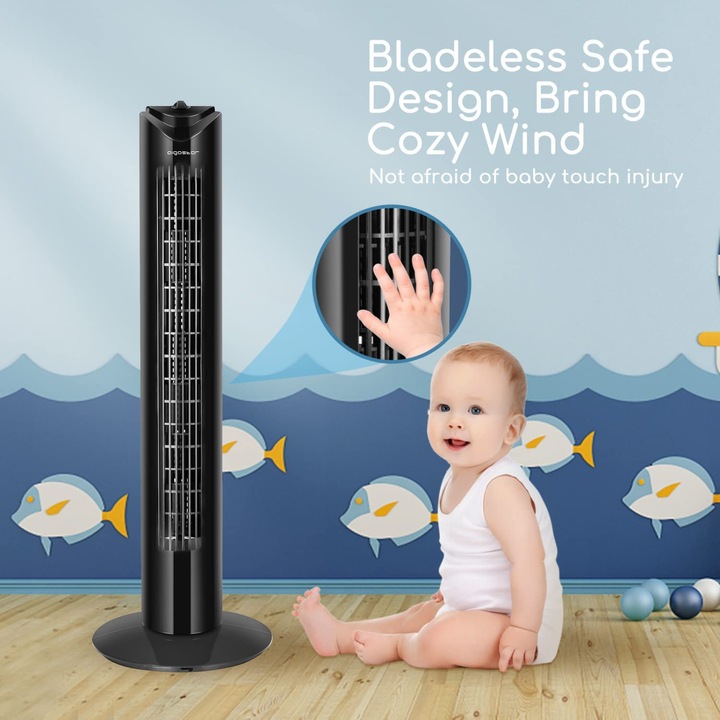 Image du produit Aigostar Ventilateur de tour, 82cm