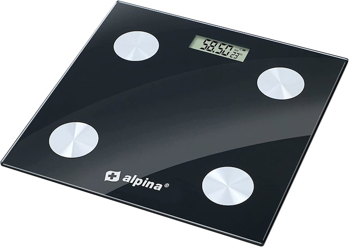 Alpina Garden Smart Waage mit Körperanalyse (180 kg)
