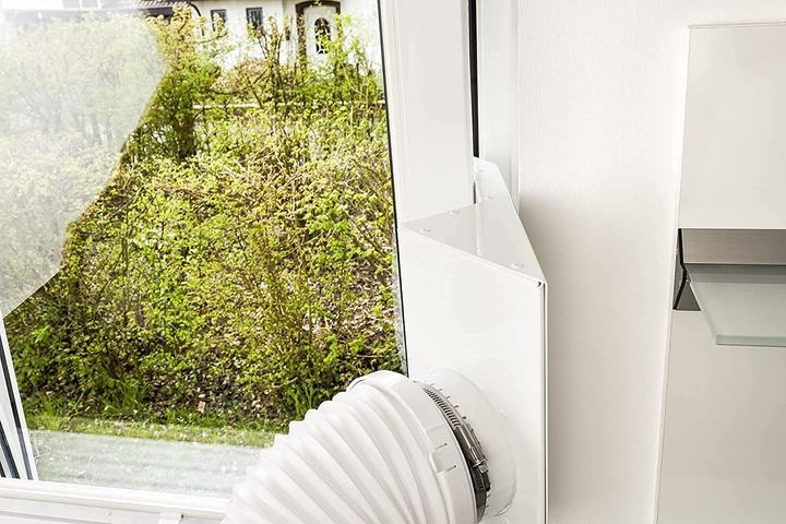 Actual product image Climia Window adapter incl. coupling 120mm to 150mm