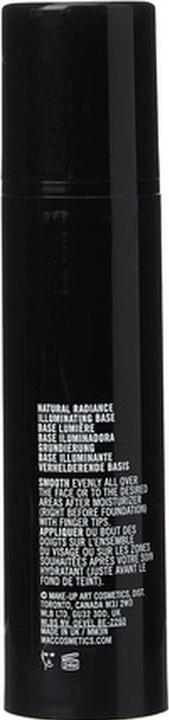 Actual product image MAC Cosmetics Prep + Prime Natural Radiance (Deep pink)