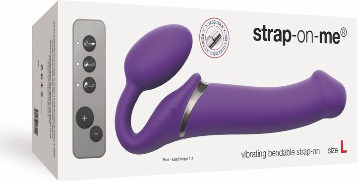 Actual product image Strap-on-me Vibrating Bendable