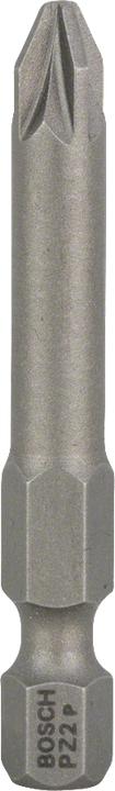 Actual product image Bosch Professional Zubehör Screwdriver bit extra hard PZ 2, 49 mm, pack of 3 (Cross Pozidriv PZ)
