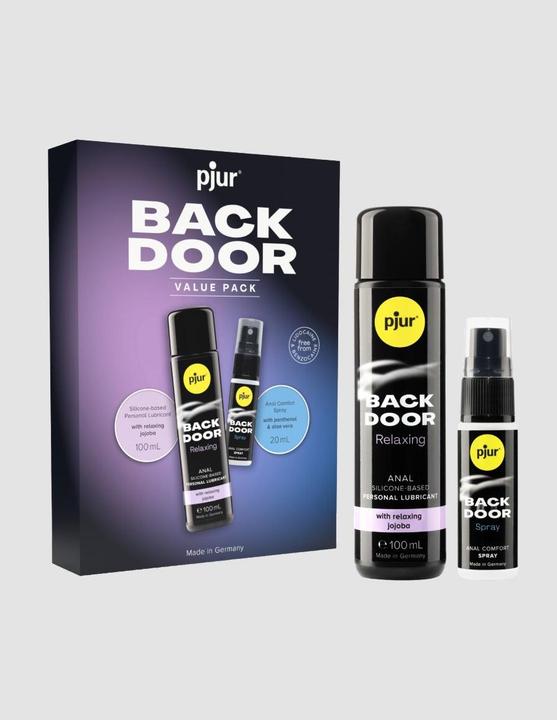 Produktbild Pjur Back Door Set Aus Anal-Gleitmittel Und Spray (120 ml)