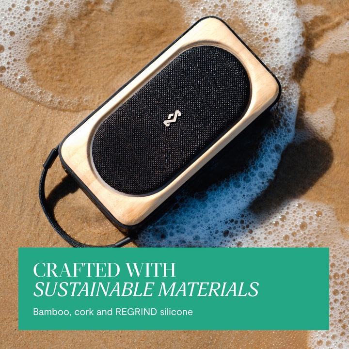 Actual product image House of Marley Roots Solar Bluetooth Speaker (14 h, Solar panel)