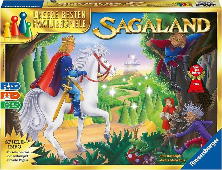 Ravensburger Sagaland (Allemand, Français, Italien, 2 - 6 Joueur)