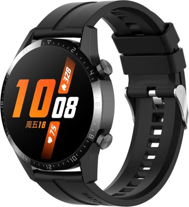 Produktbild König Design Sport Ersatz Armband für Huawei Watch GT 3 46 mm Silikon Band Loop Neu (Silikon)