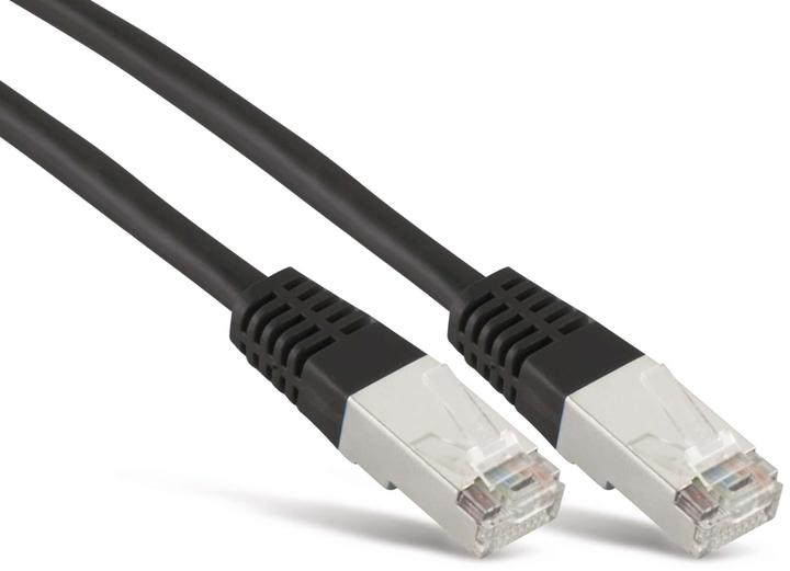 Actual product image S-Conn Patch cord Cat.6 S/FTP PIMF black 2m (S/FTP, CAT6, 2 m)