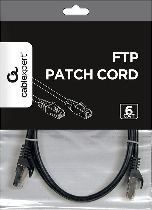 Actual product image Gembird Patch cable (F/UTP, CAT6, 1 m)