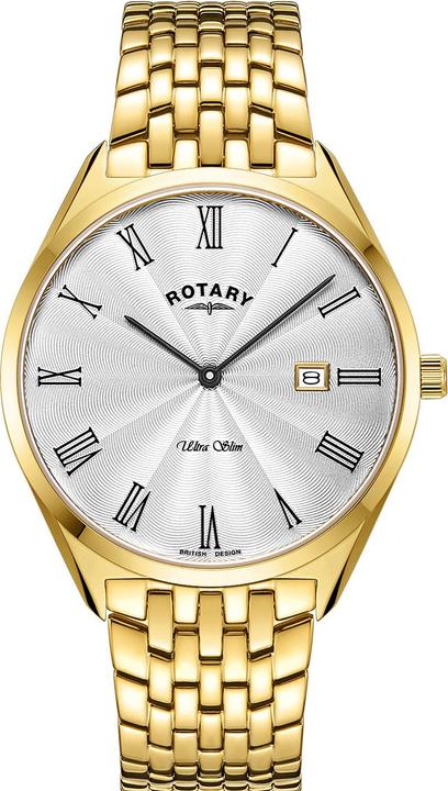 Immagine prodotto Rotary GB08013/01 Ultra Slim Uomo 38mm 5ATM (Orologio da polso analogico, 38 mm)