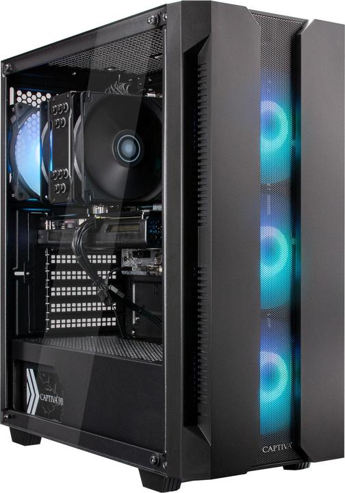 Produktbild Captiva Komplettrechner Highend Gaming I71-554 (i5-13600KF/RTX3070 8GB GDDR6/SSD 500GB/16384/GA/W... (500 GB, 16 GB, Intel Core i5-13600KF, GeForce RTX 3070)