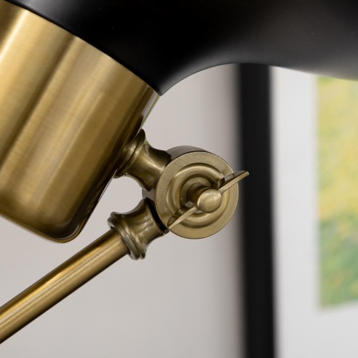 Immagine prodotto Homcom Lampada da terra, lampada da terra regolabile in altezza, lampada da terra orientabile da 40 W (E27)