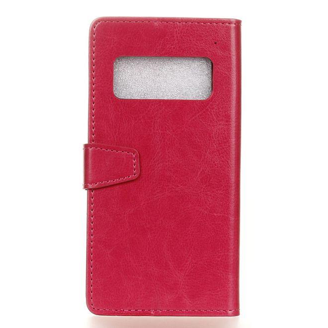 Actual product image MU Classic Crazy Horse Leather Book Cover Case (Asus Zenfone AR)