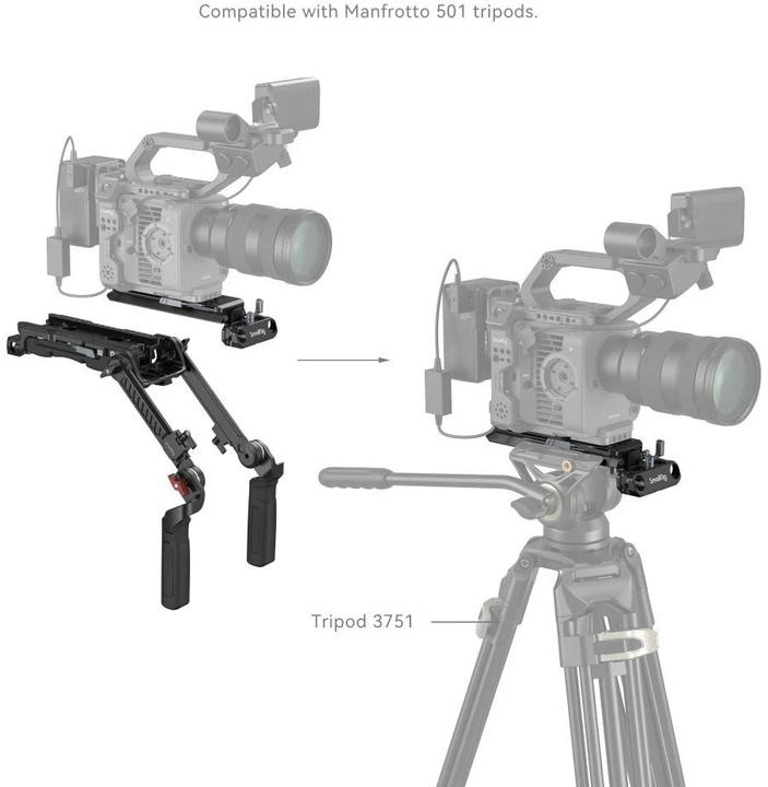 Produktbild SmallRig 4274 Shoulder Rig Kit (Pro) (Schulterstativ)