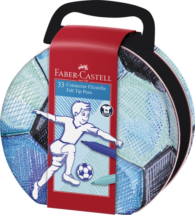 Immagine prodotto Faber-Castell Kit da calcio (Multicolore, 33 x)