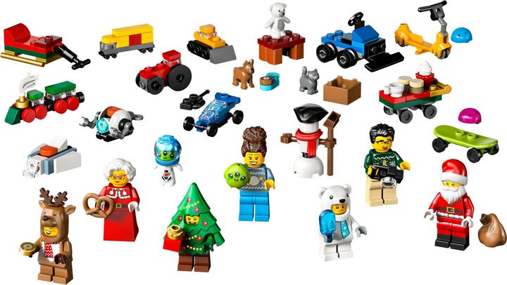 Actual product image LEGO Advent Calendar 2025 (LEGO City, 60475)