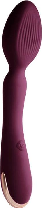 Actual product image Rocks-Off Aurora Wand Vibrator - Purple Gold