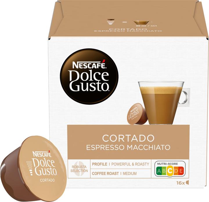 Produktbild Nescafé Dolce Gusto Cortado Espresso Macchiato (16 x Port.)