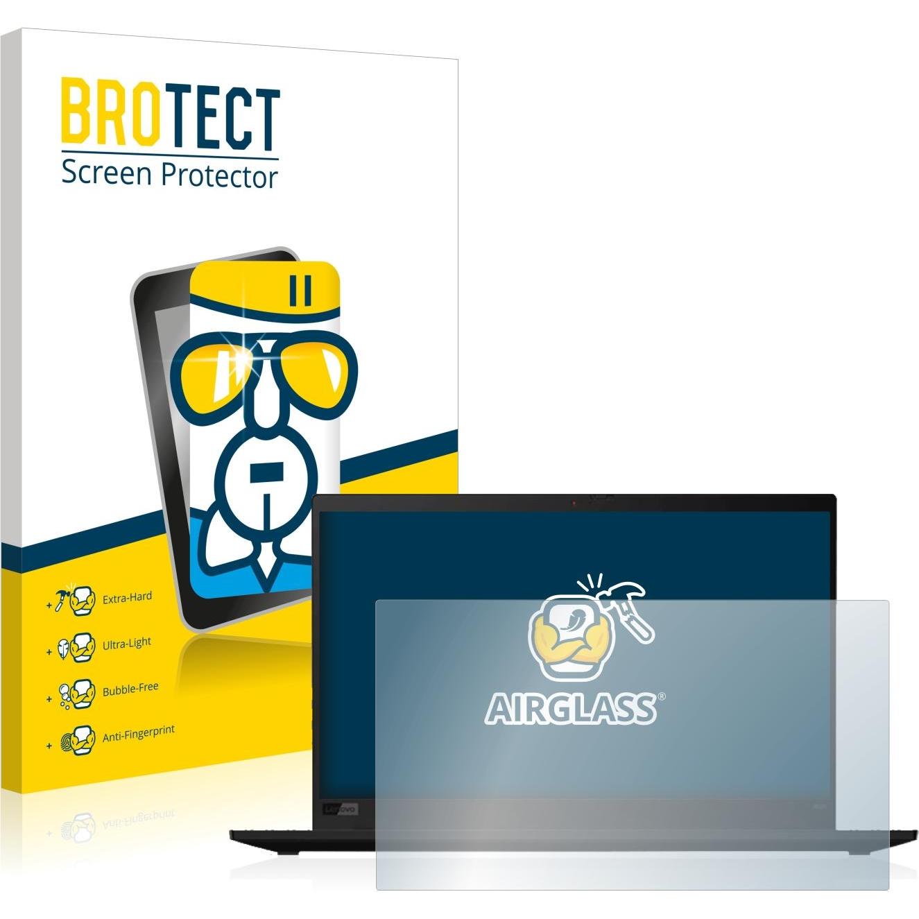BROTECT AirGlass Panzerglasfolie (1 Stück, ThinkPad X1 Carbon), Tablet Schutzfolie