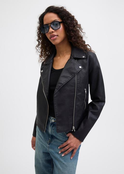 Actual product image JJXX JXGail Biker Faux Leather Jacket (L)