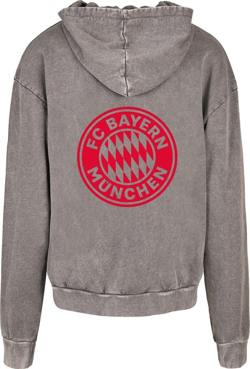 Produktbild FC Bayern München Mia San Mia Red Acid Washed Oversized Hoody - 131341 (L)