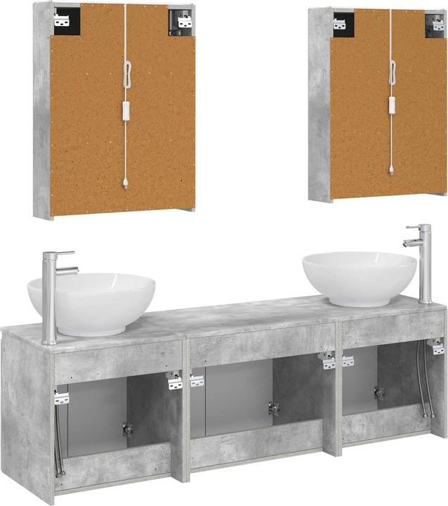 Produktbild vidaXL Badezimmerschrank-Set