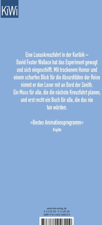 Actual product image Schrecklich amüsant - aber in Zukunft ohne mich (German, David Foster Wallace, 2015)