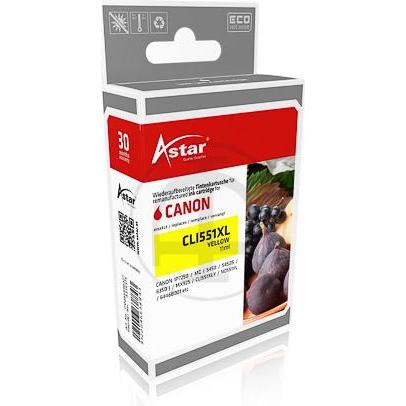 Thumbnail - Astar, Druckerpatrone, 11 ml - Gelb - kompatibel - Tintenpatrone (Y)