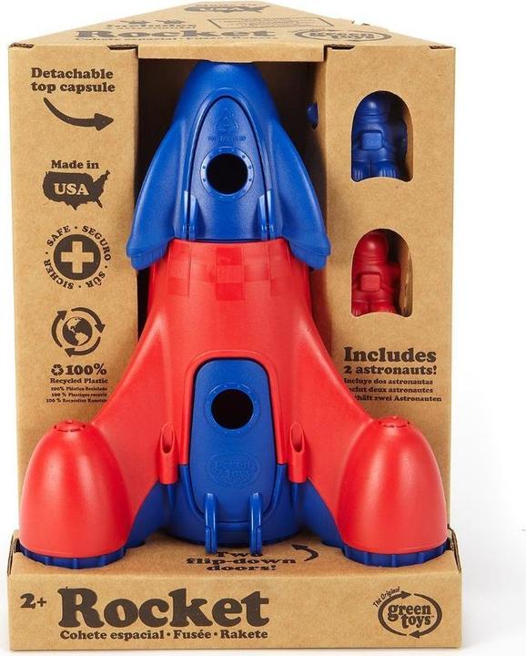 Actual product image Green Toys Green toy rocket