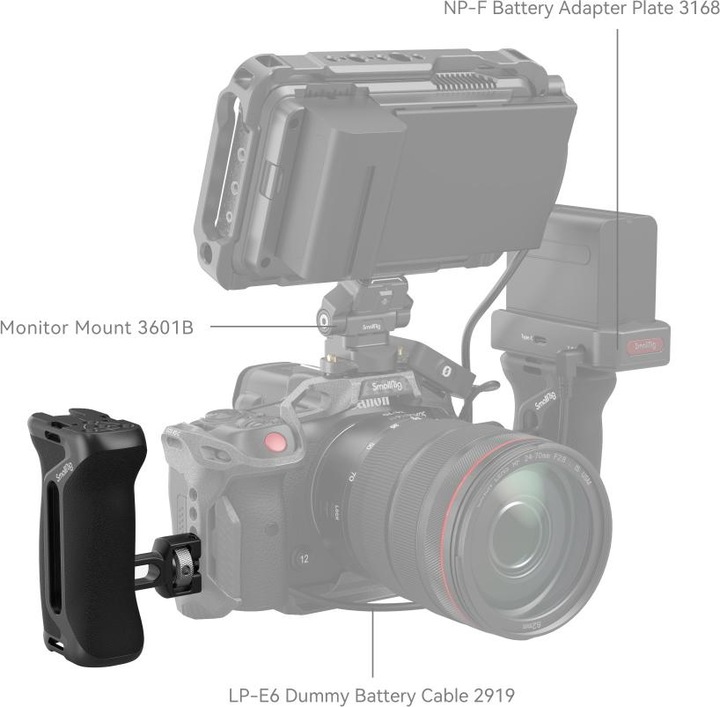 Image du produit SmallRig 4016 Poignée latérale de localisation ARRI (Poignée)