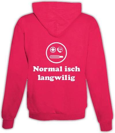 Immagine prodotto Schwesternuhr Felpa con cappuccio Boring Unisex (L)