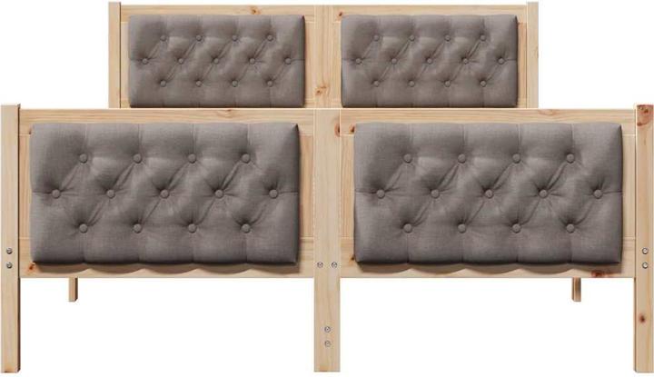 Image du produit vidaXL Modernes Bett (140 x 200 cm)