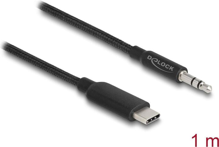 Delock USB C - Jack da 3,5 mm (1 m, Cavo AUX)