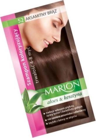 Produktbild Marion Shampoo 4-8 Wash 52 Velvety Brown 40Ml (40 ml, Flüssiges Shampoo)