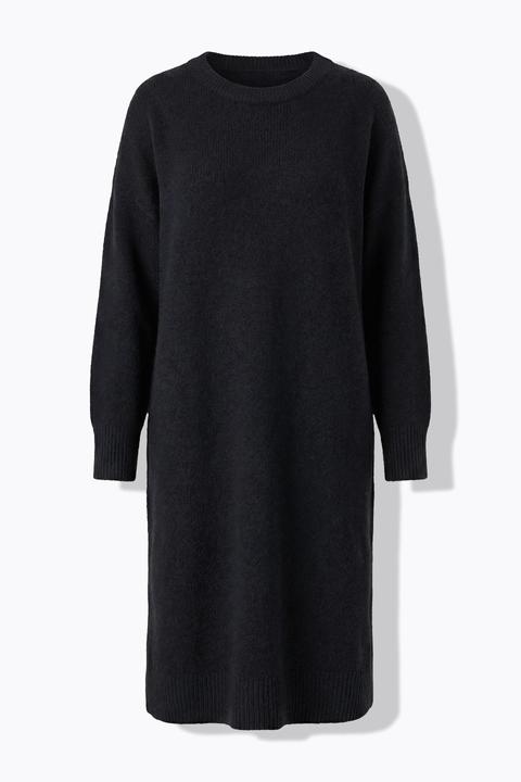 Produktbild Studio Untold Strickkleid, oversized, Midikleid, Rundhals, Langarm (46)