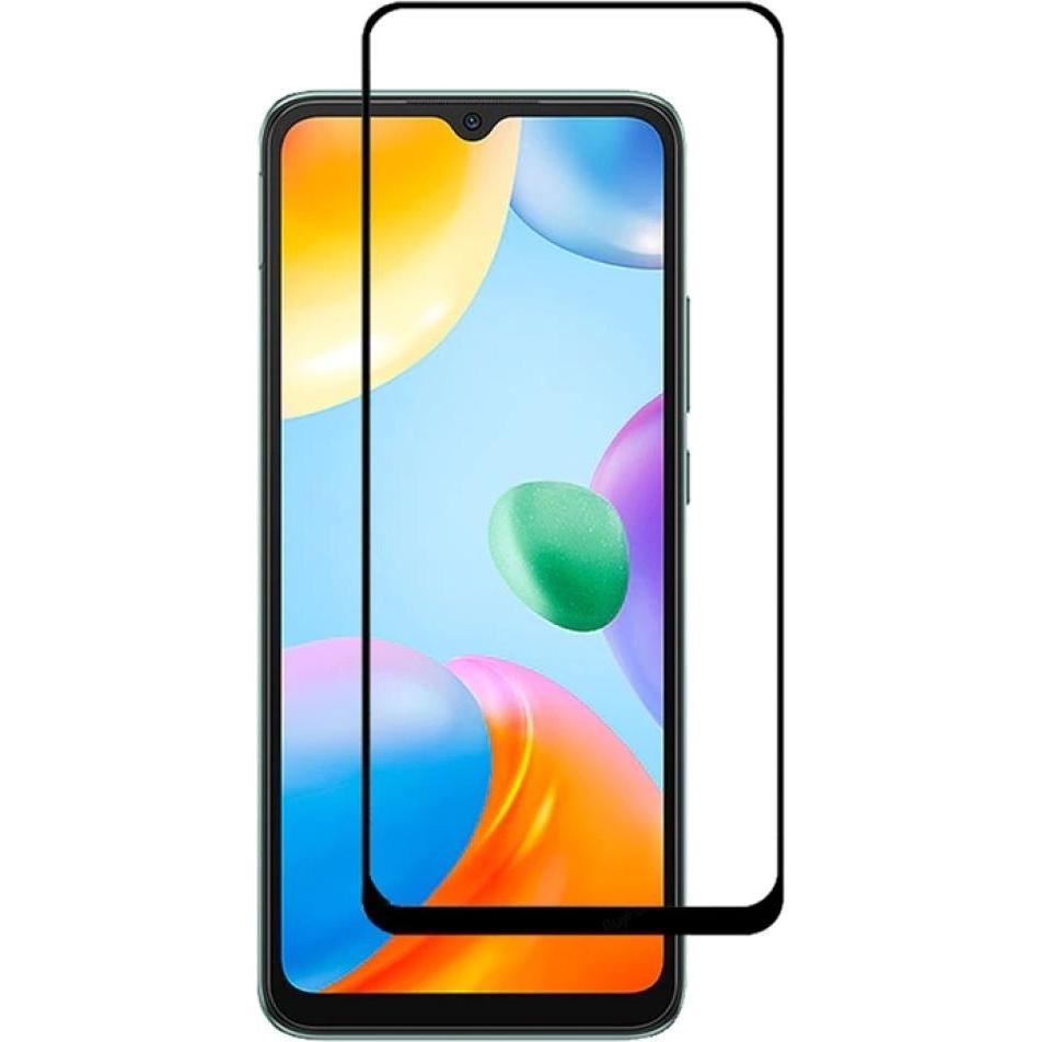Screenguard Xiaomi Redmi 10C Full Screen Panzerglas Schutzfolie 2.5D 9H (1 Stück, Xiaomi Redmi 10C), Smartphone Schutzfo...