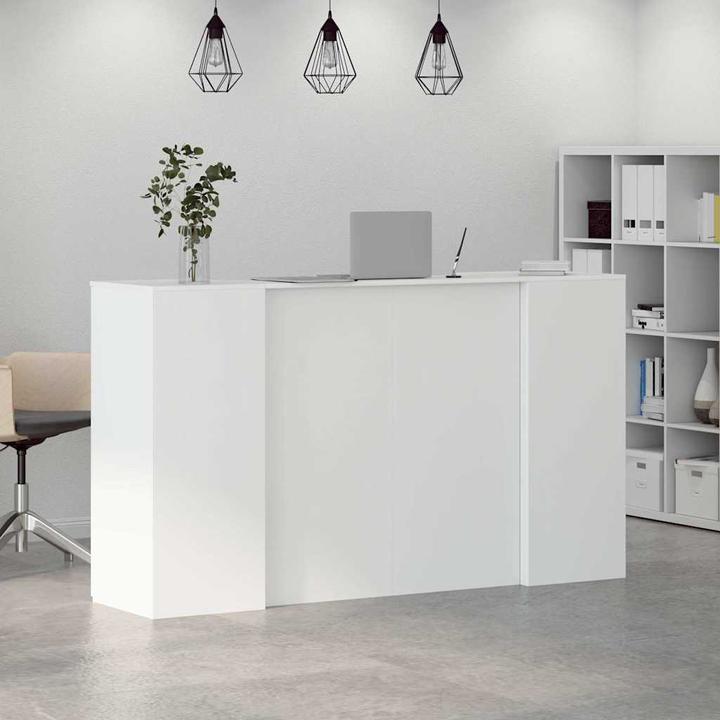 Immagine prodotto VidaXL Banco reception Bianco 180x50x103,5 cm Banco reception in legno