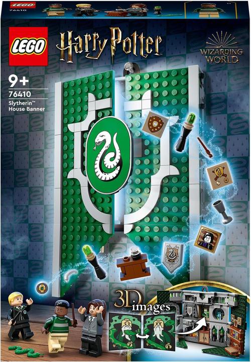 Image du produit LEGO Bannière de la maison Serpentard (76410, LEGO Harry Potter)