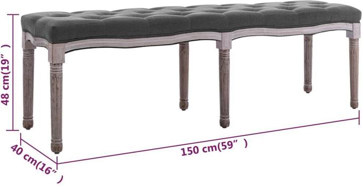 Image du produit vidaXL Bank (150 cm)