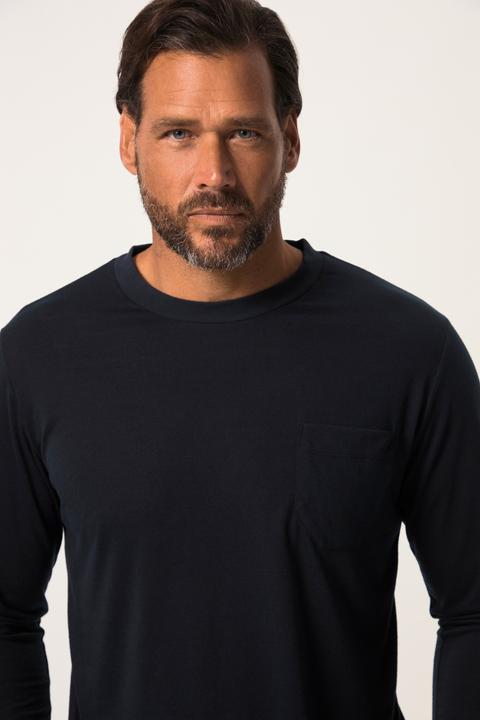 Immagine prodotto JP1880 Maglia a maniche lunghe con QuickDry, taschino sul petto e scollo rotondo (XL)