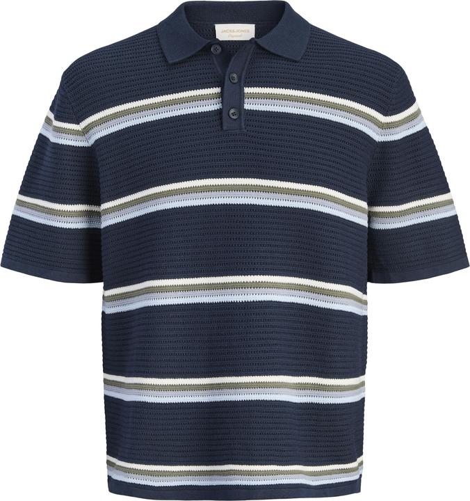 Produktbild Jack & Jones Jormaine Knit Stripe Polo Sn (M)