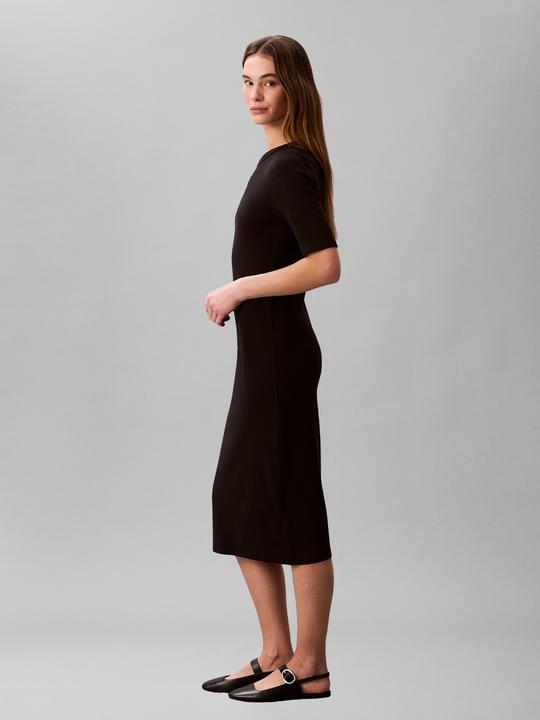 Produktbild Calvin Klein Raffinierte Baumwollrippe Midirock (L)