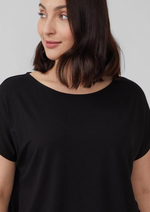 Immagine prodotto S.Oliver T-Shirt Fliessendes Jersey-Shirt mit überschnittenen Schultern (44)