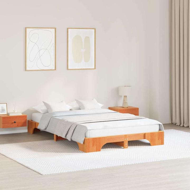 Actual product image vidaXL Bedstead (140 x 190 cm)