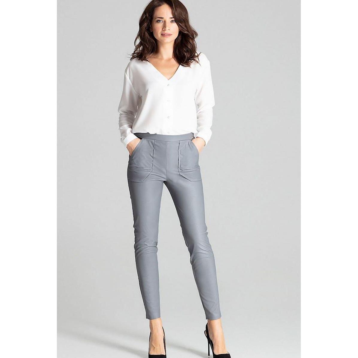 Lenitif, Hosen, Lange Hose, Grau, (S)