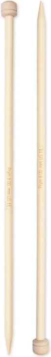 Produktbild Prym Stricknadeln BAMBUS 8.00 cm, 33 cm