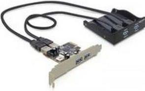 Produktbild Delock Front Panel und PCI Express Card