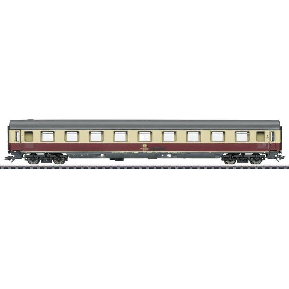 Märklin 43852 H0 Schnellzugwagen Purpurrot/Beige 1. Klasse der DB Avmz 111 (Spur H0)