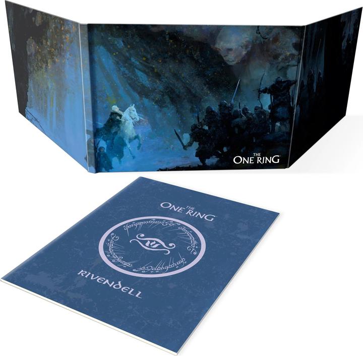 Immagine prodotto FreeLeague Lo schermo del Loremaster del gioco di ruolo dell'Unico Anello e il Compendio di Rivendell (Inglese)