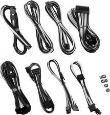 CableMod C-Series PRO ModMesh 12VHPWR Cable Kit for Corsair RM, RMi, RMx (Black Label) - black/white