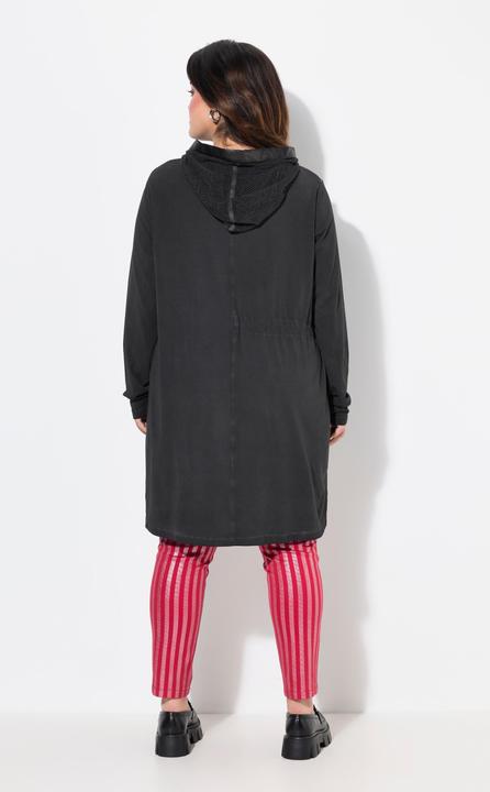 Produktbild Angel of Style Long-Sweatshirt, oversized, Netz-Kapuze (54)